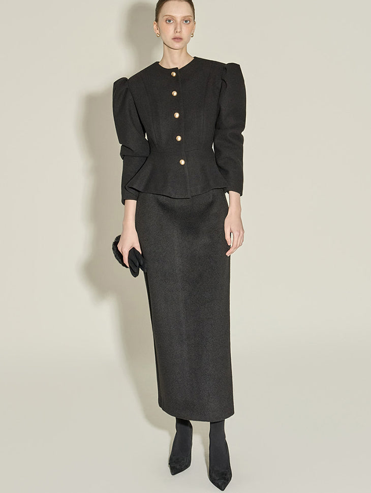 SK9301 High-Waist Slim Skirt