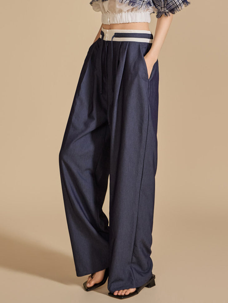 P3200 Color Contrasting Pants