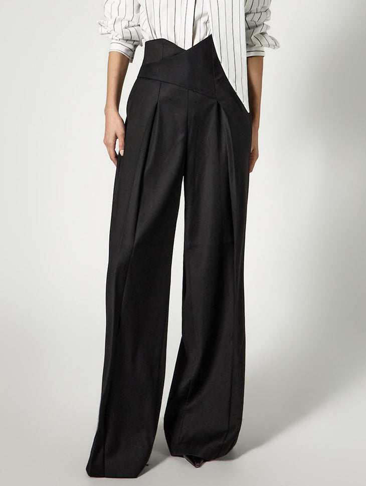 P3657 High-Waist Slacks