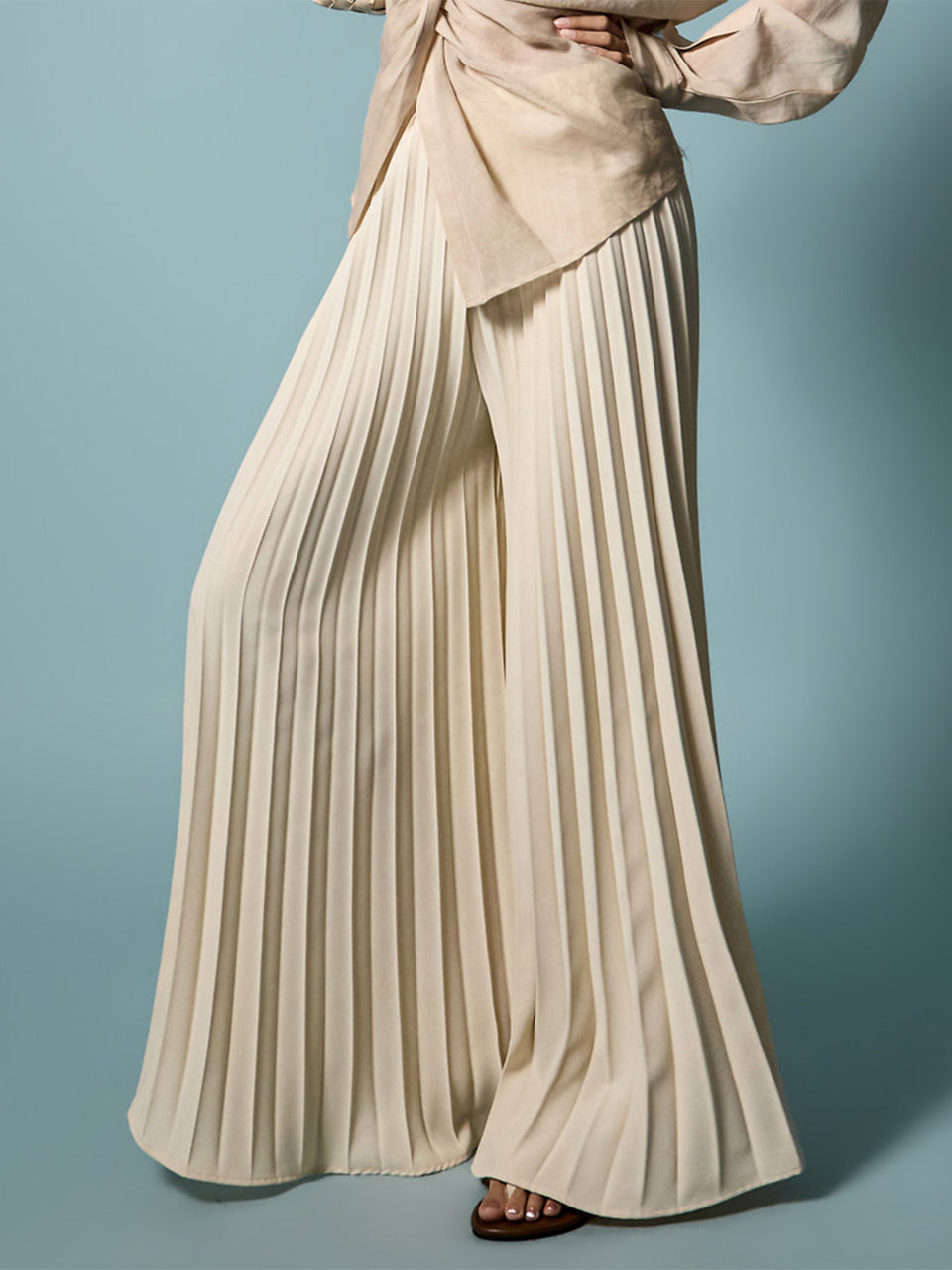 P3860 Pleated Wide Pants