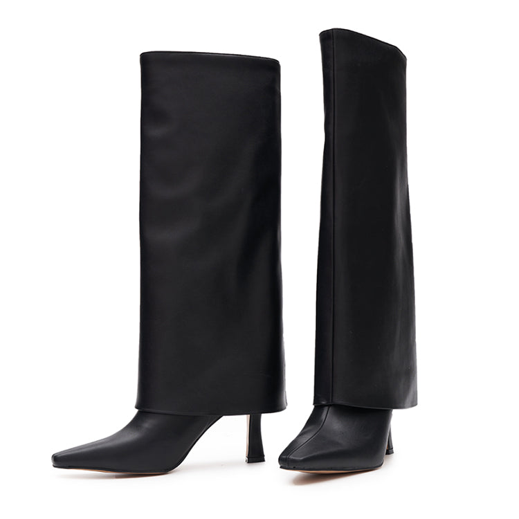 AR-3211 Stiletto Heeled Long Boots