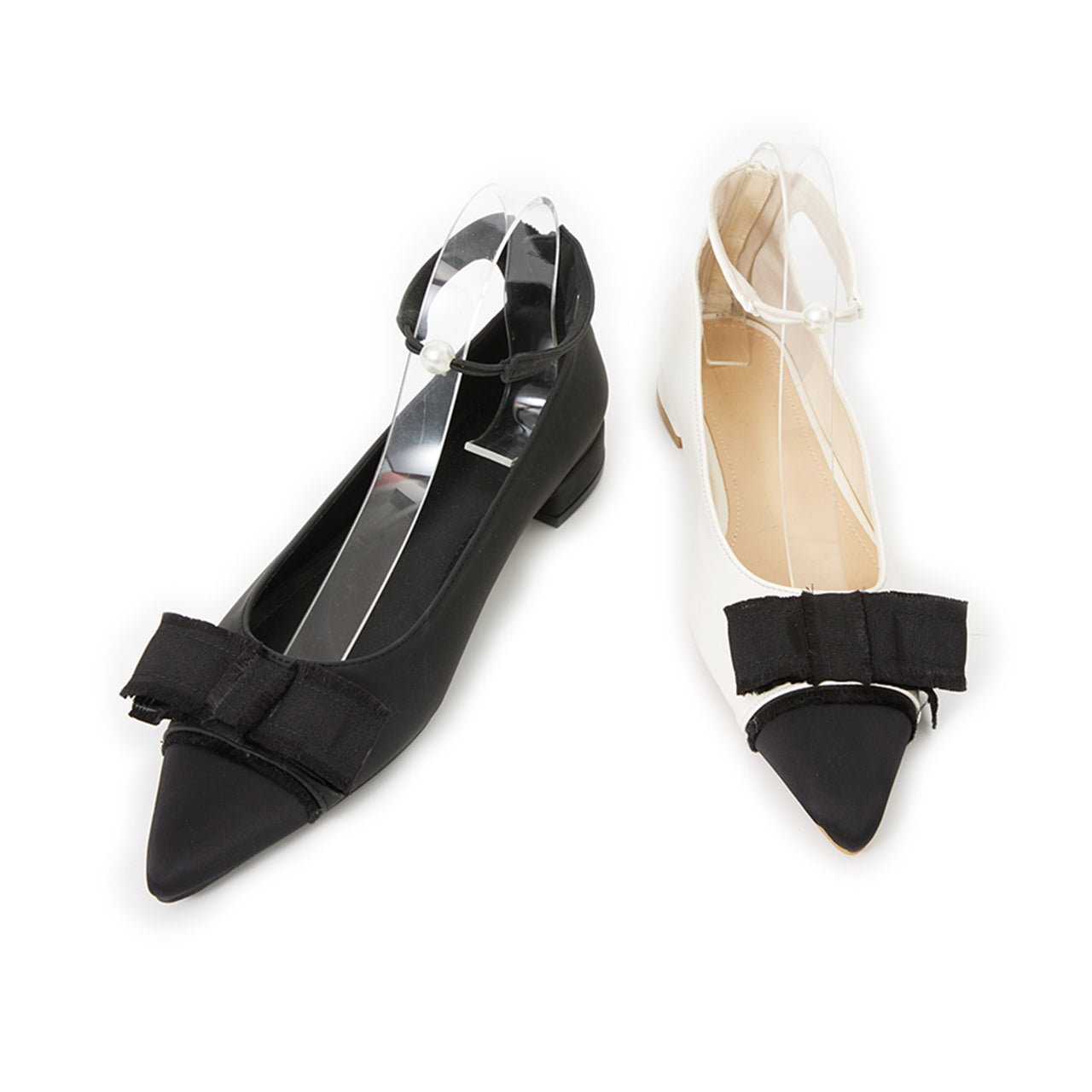 AR-3258 Ribbon Flat Pumps