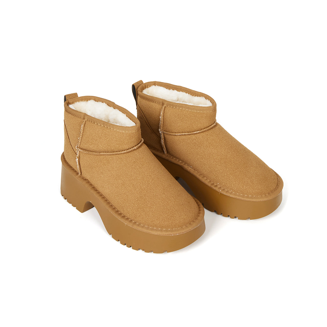 AR-3374 Suede Platform Boots