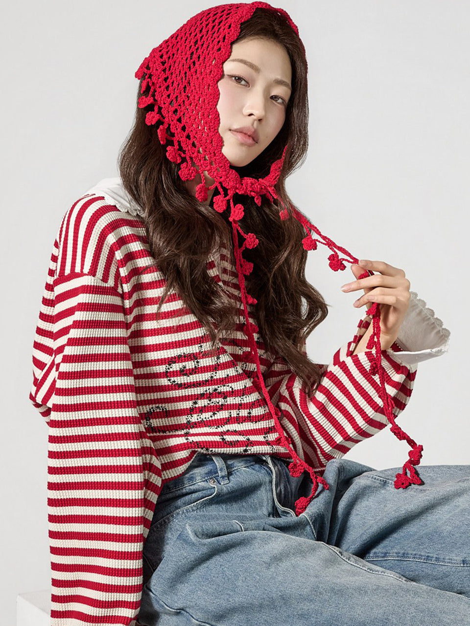 EC-274 Crochet Triangle Curchief