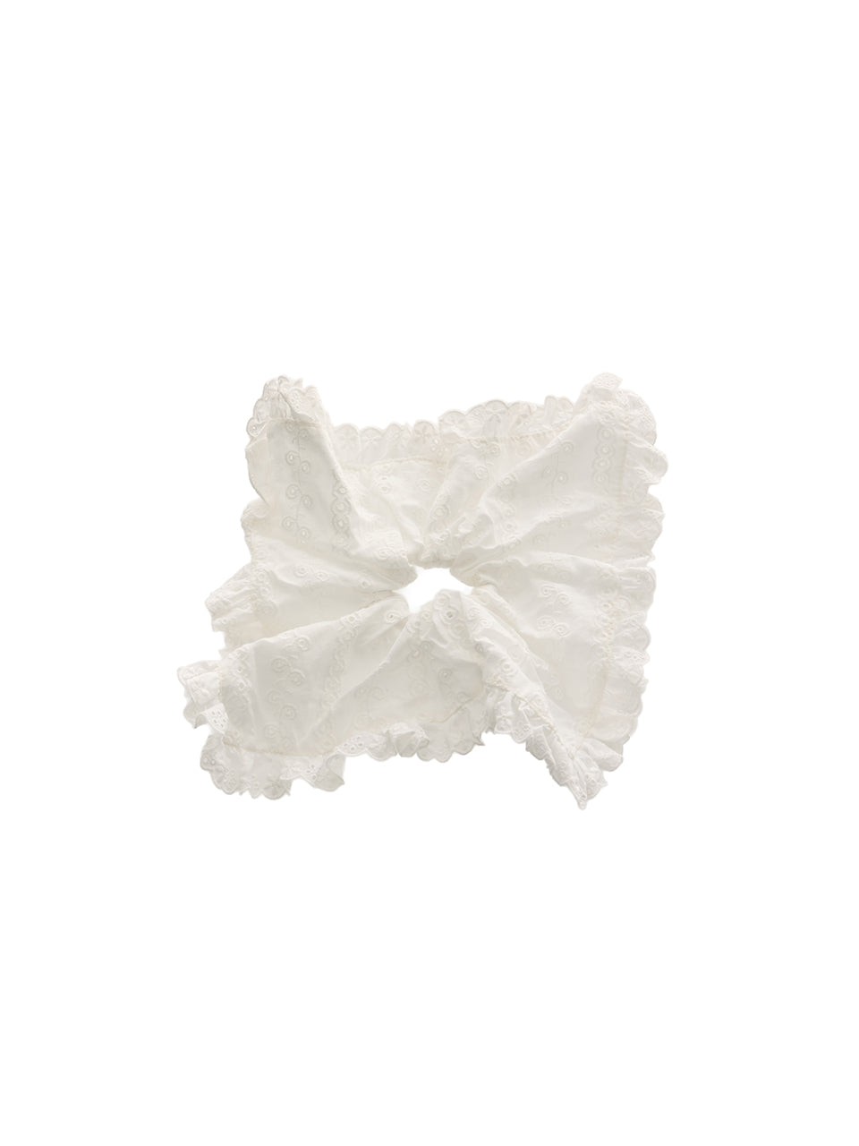 AP-497 Lace Punching Scrunchie