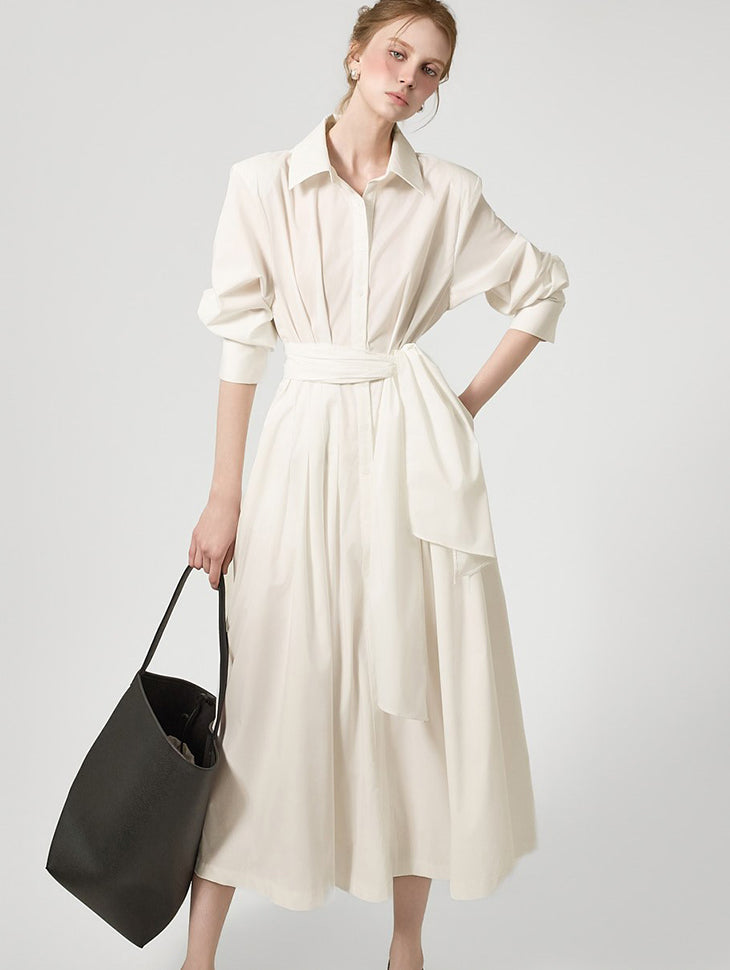 D5483 シャツドレス