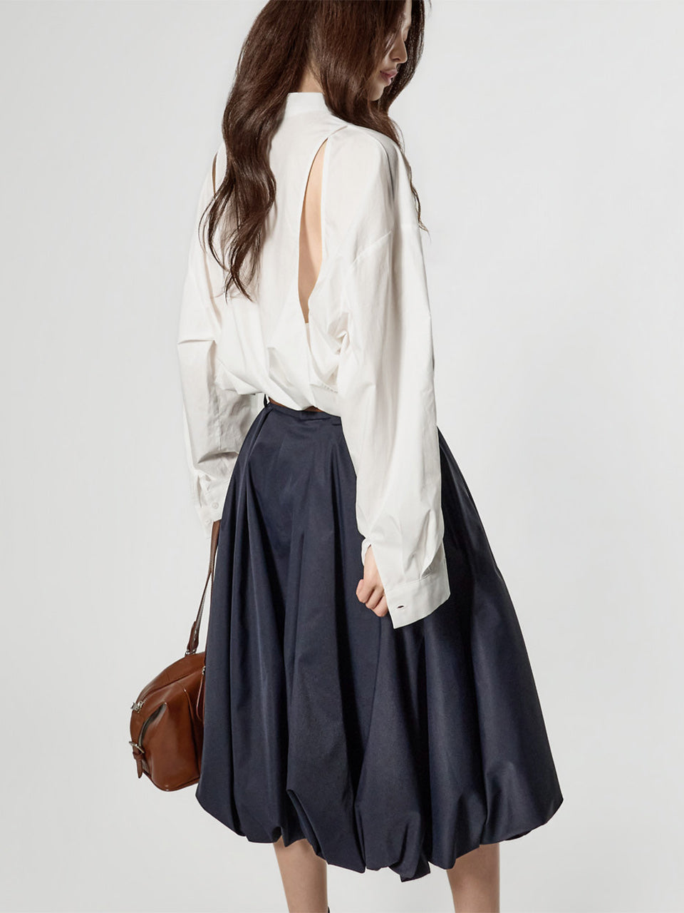 S871 バックスリットシャツ