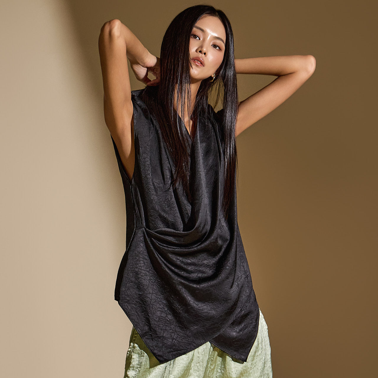 B2995 Draped Blouse