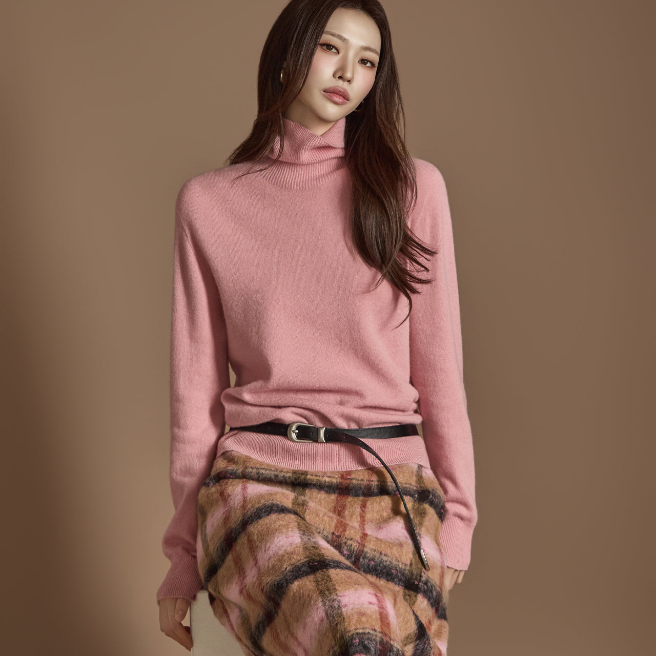 E3620 Wool Turtleneck Knit