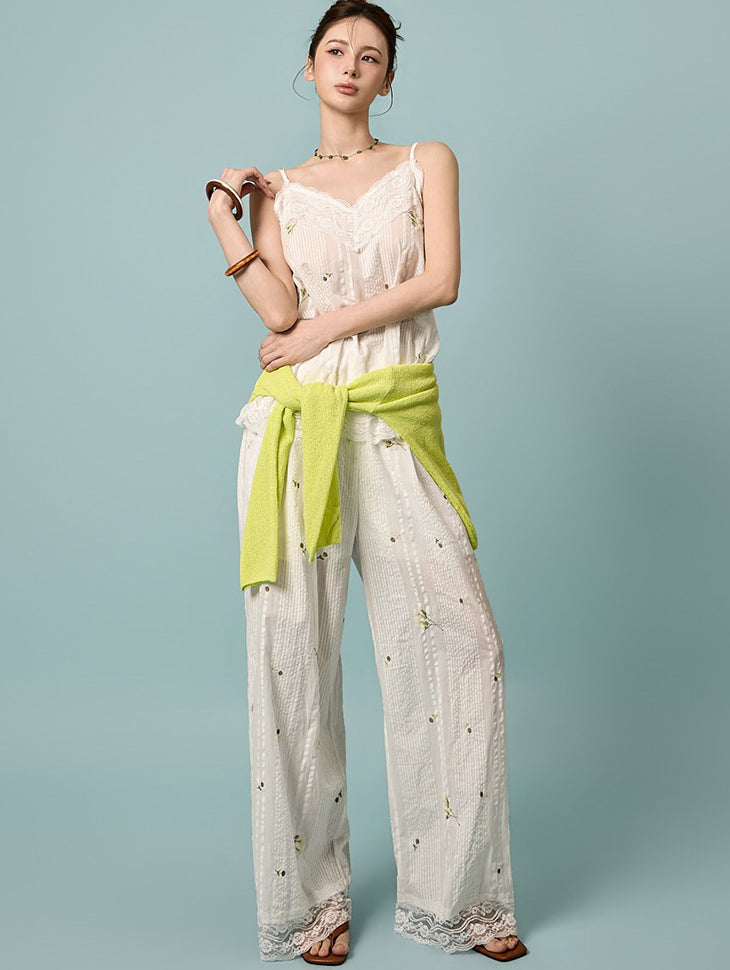 TP2389 Sleeveless Top and Pants Set