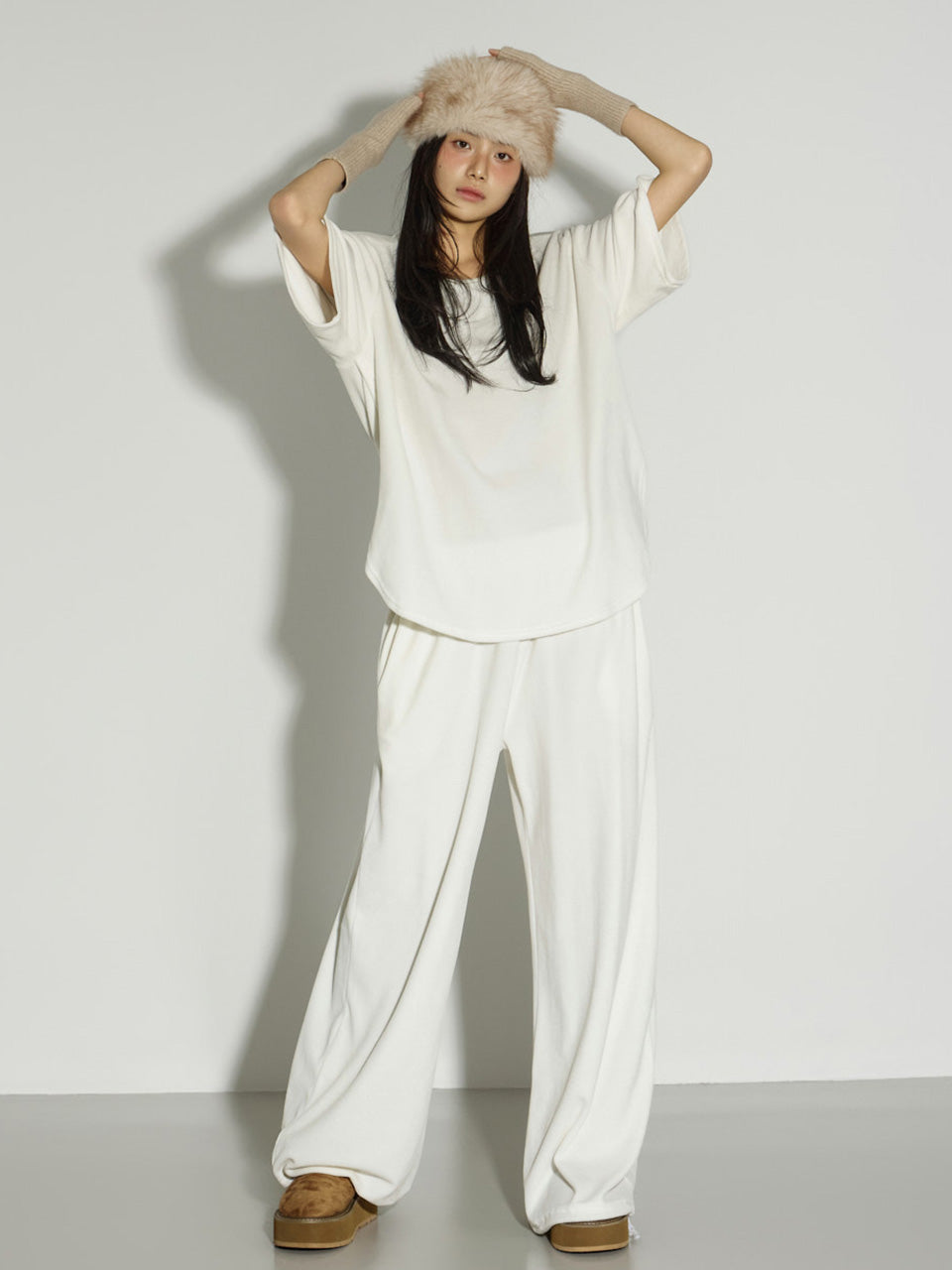 TP2307 Top and Sweat Pants Set