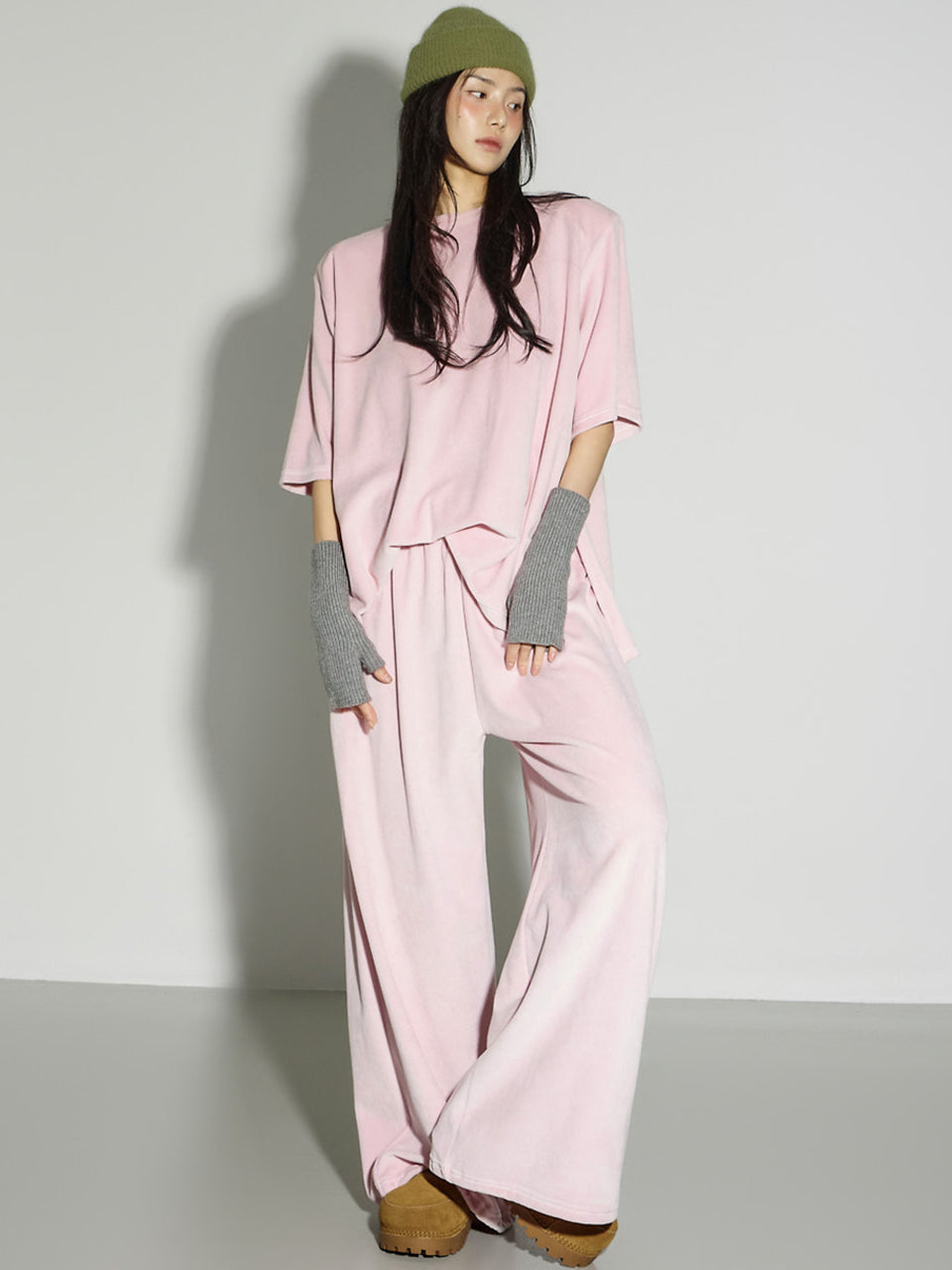 TP2296 Top and Sweat Pants  Set