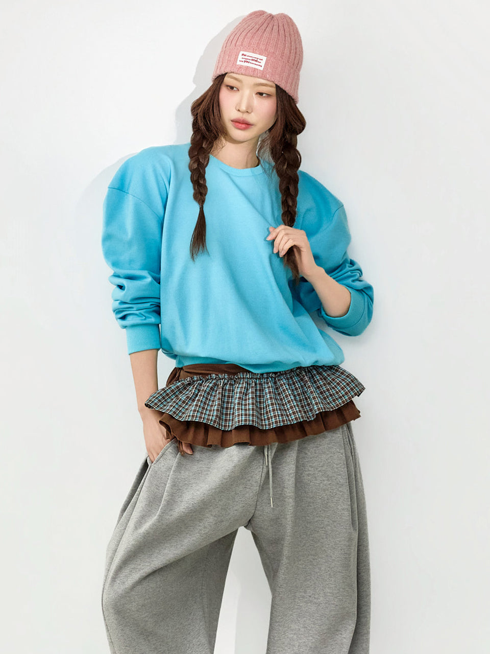 E4113 Drop Shoulder Sweatshirts