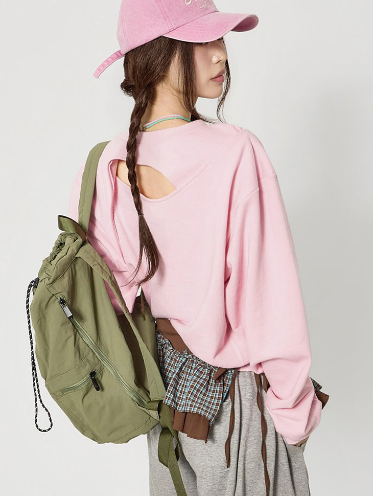 E4170 カットアウトツースウェット