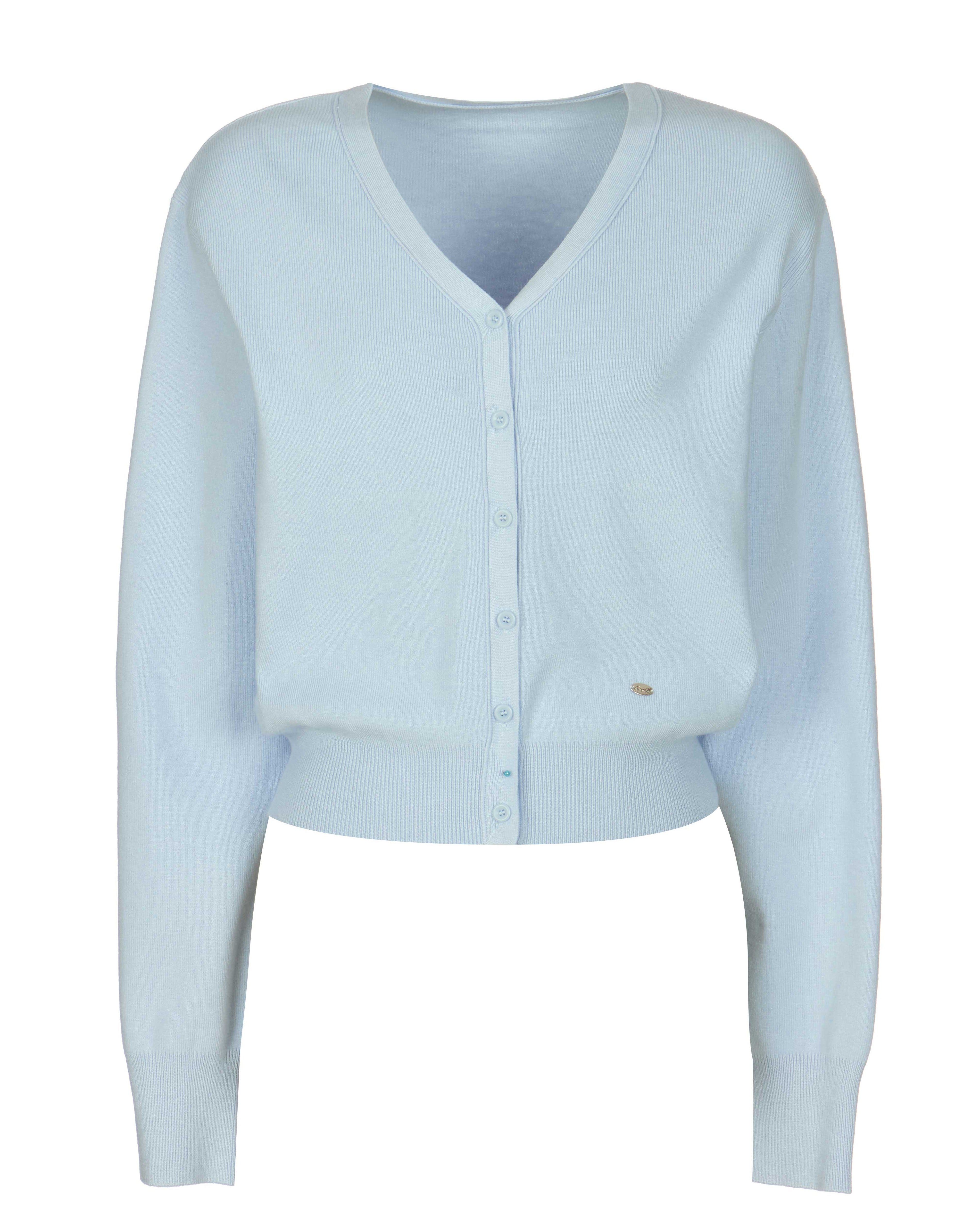 J2886 V-Neck Knit Cardigan