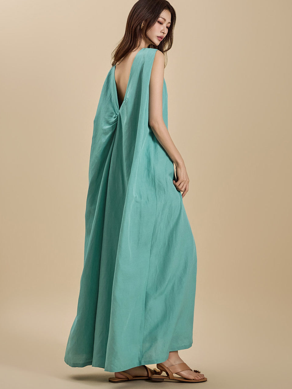 D5067 Linen Twist Dress