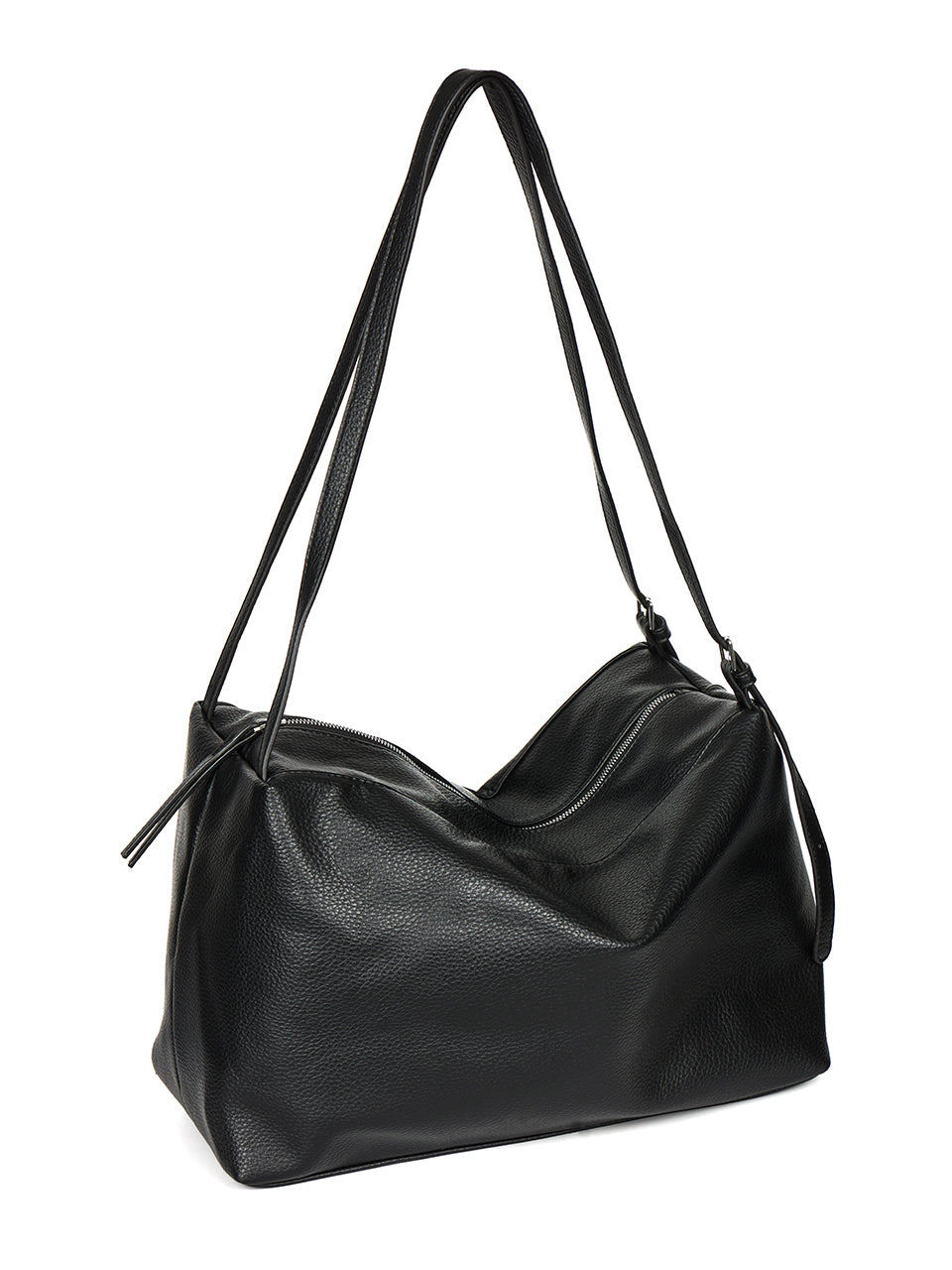 A-1669 Big Leather Shoulder Bag