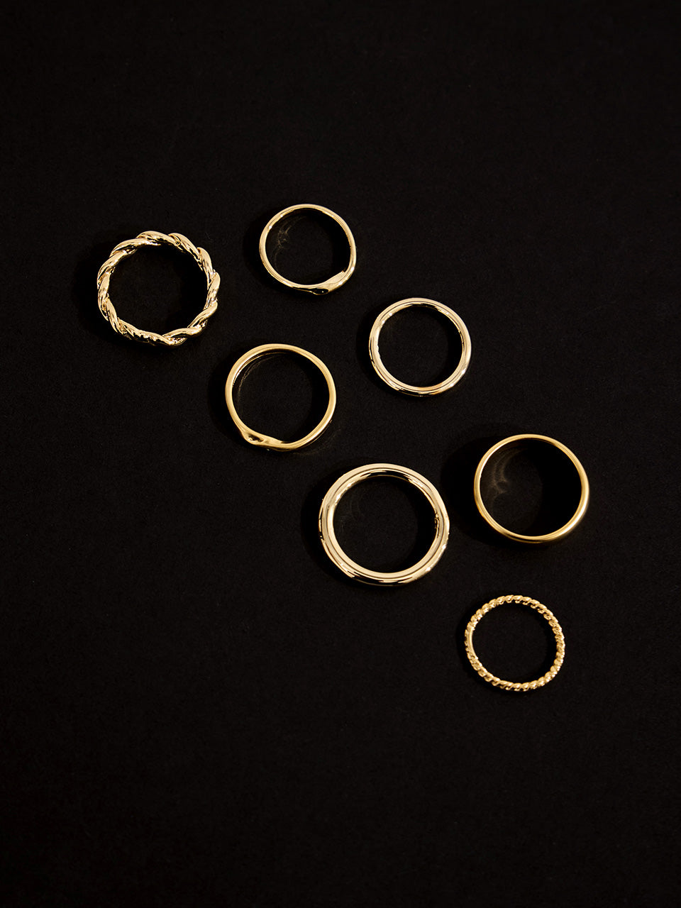 AJ-6177 Ring (7SET)