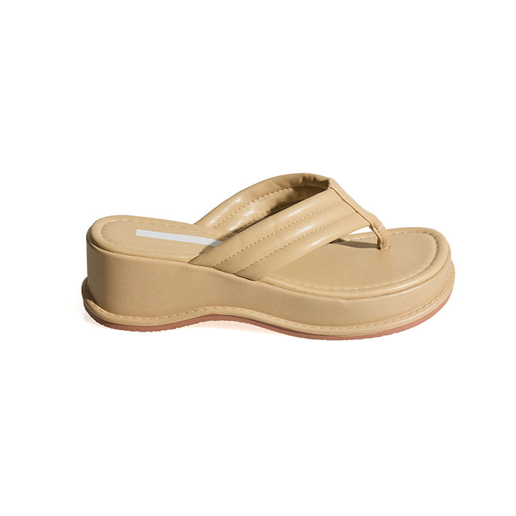 AR-3410 Flip-flop Platform Slippers