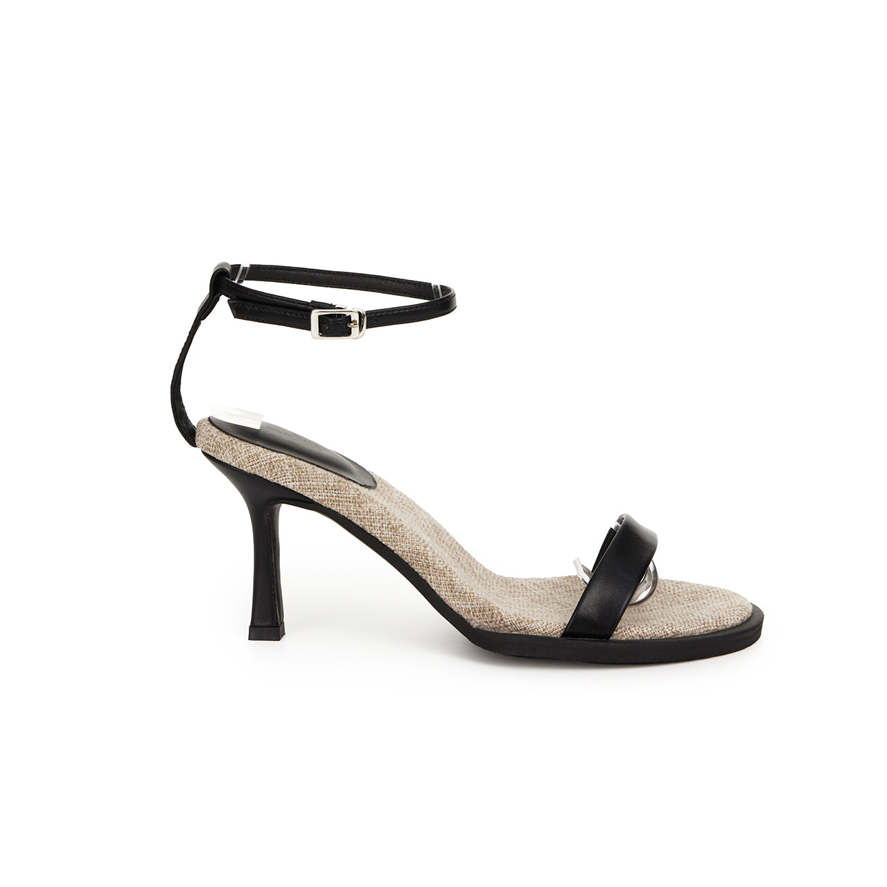 AR-3470 亚麻高跟凉鞋