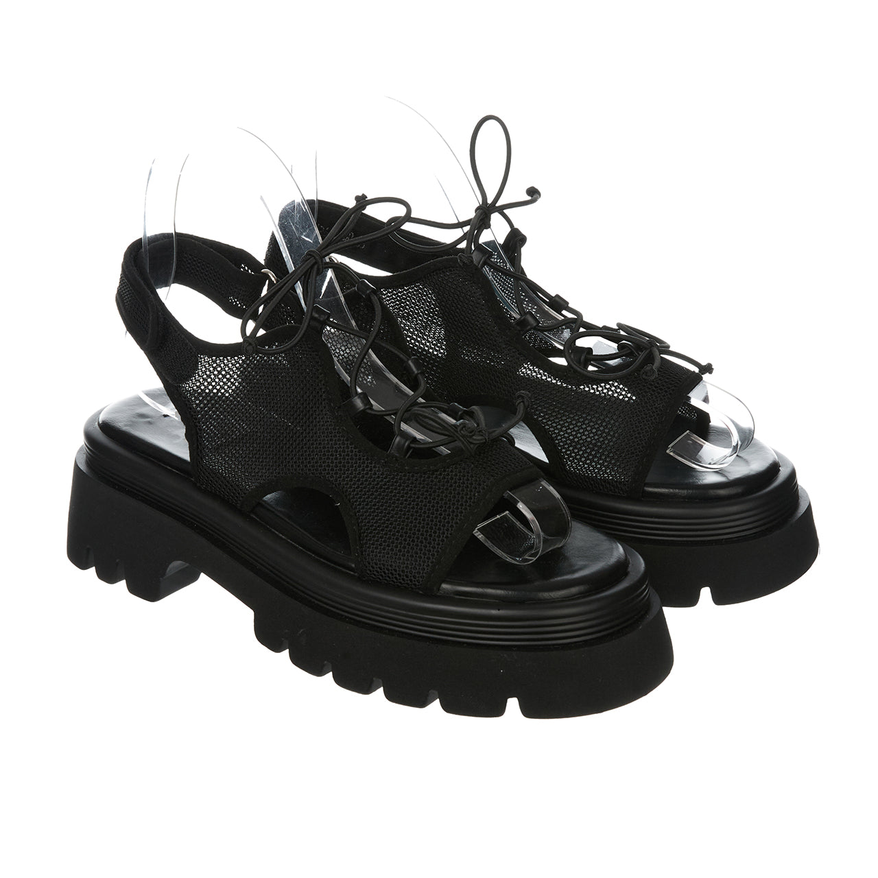 AR-3477 Mesh Platform Sandals