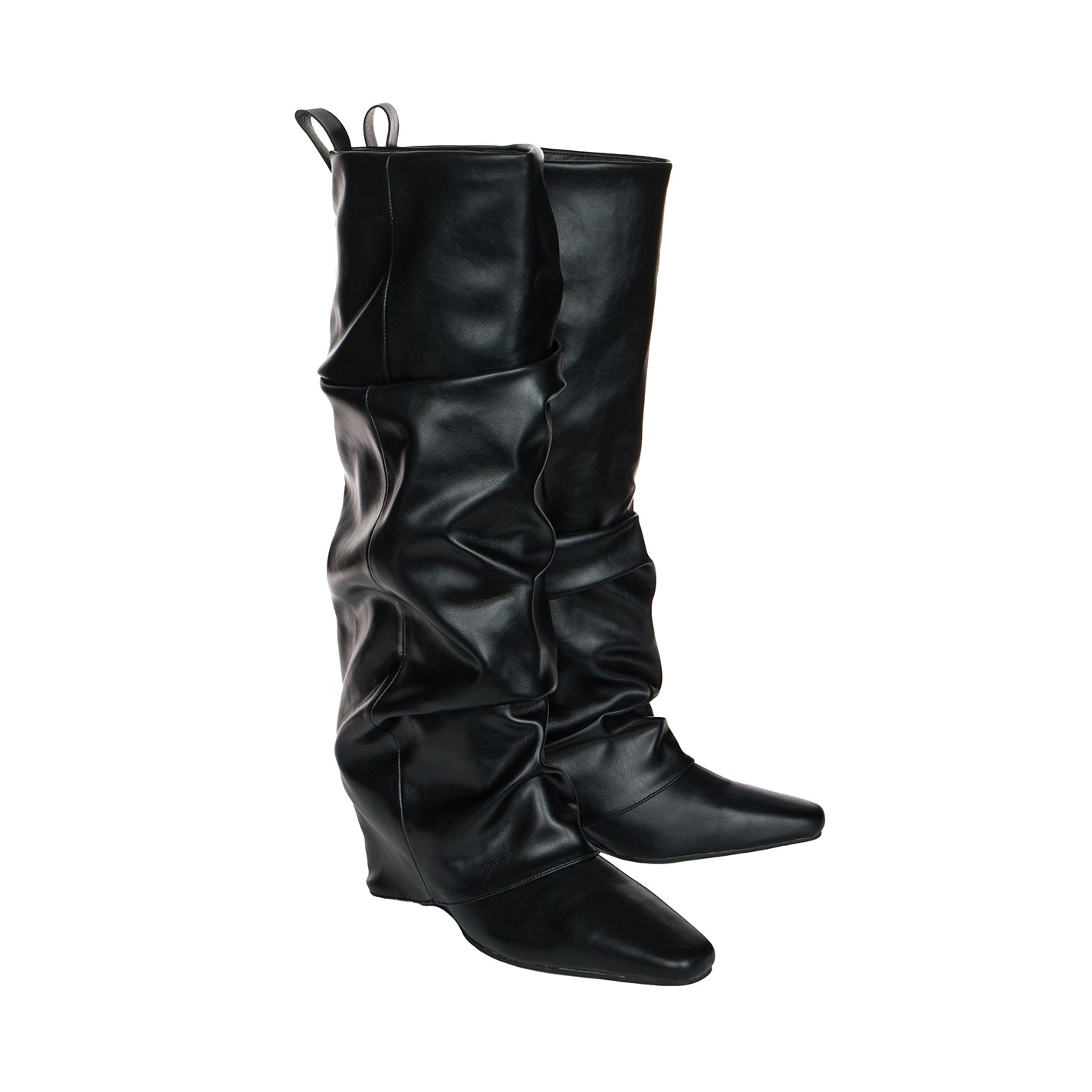 AR-3497 Suede Slouch Boots