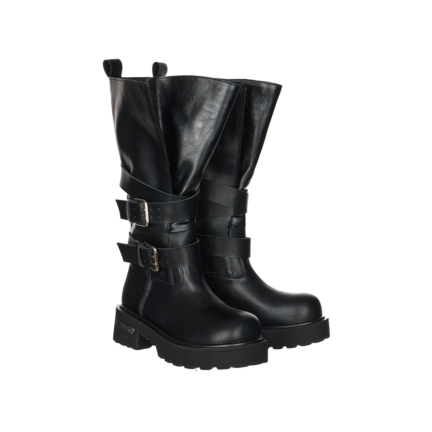 AR-3506 Strap Buckle Walker Boots