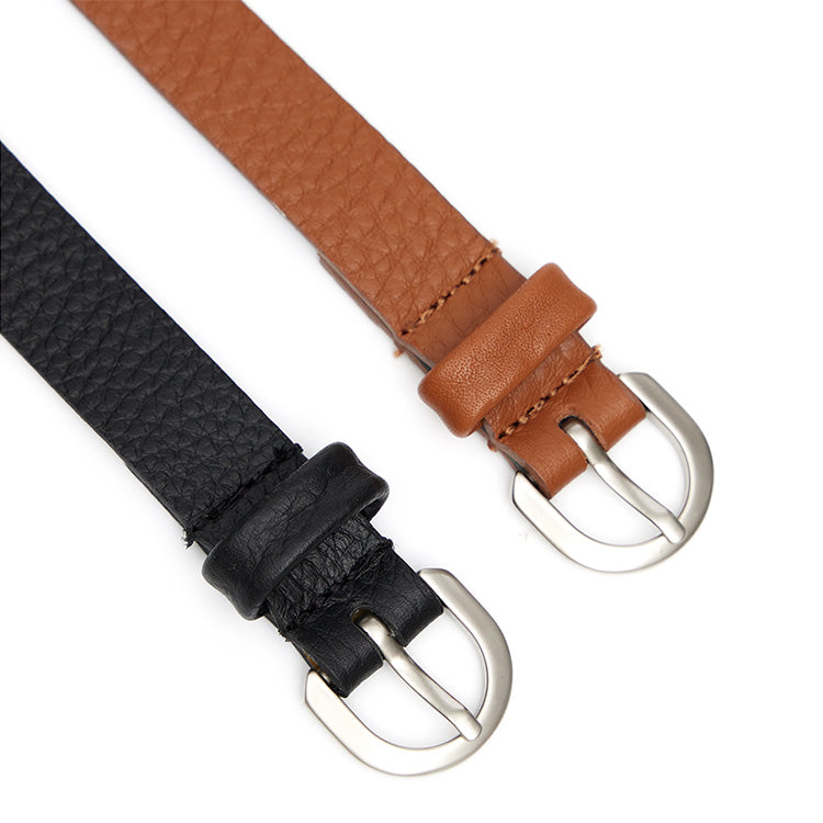 AT-472 Skinny Leather Belt