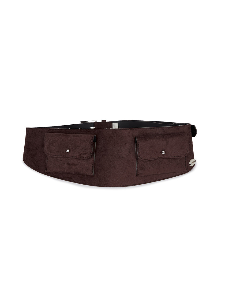 AT-520 Suede Belt with Pocket