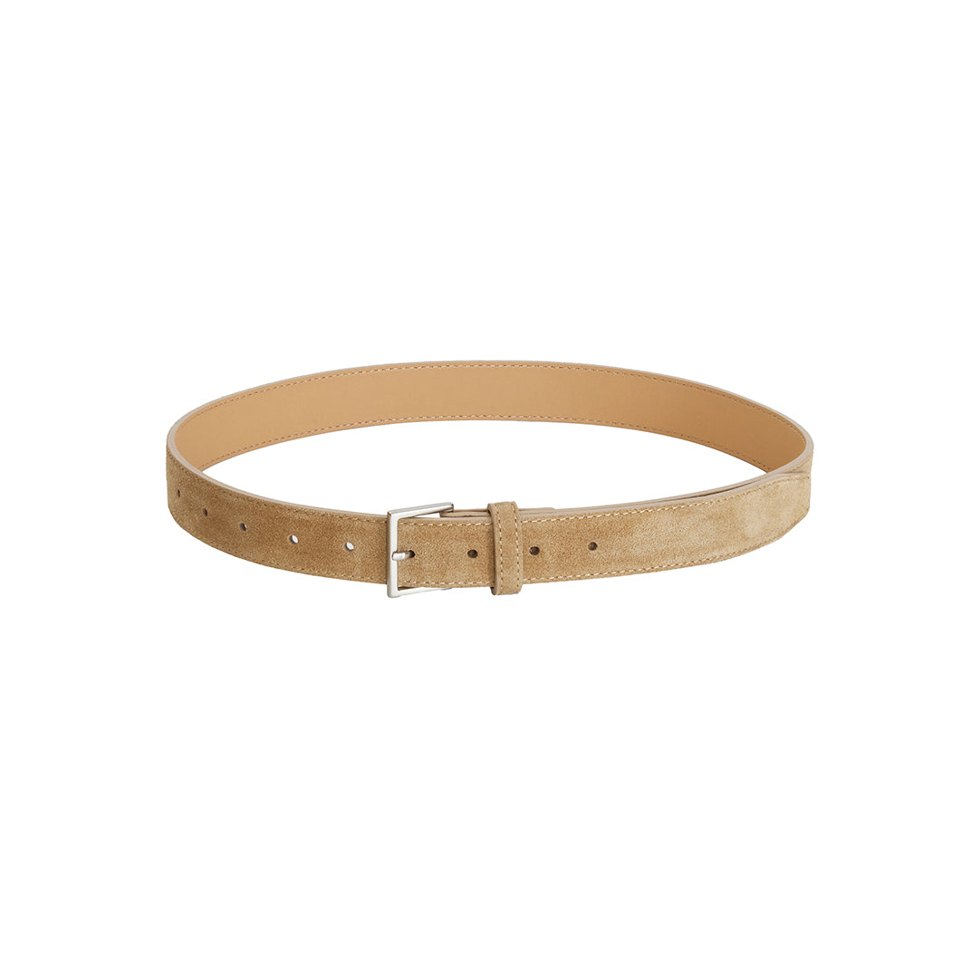 AT-558 Suede Silver Belt