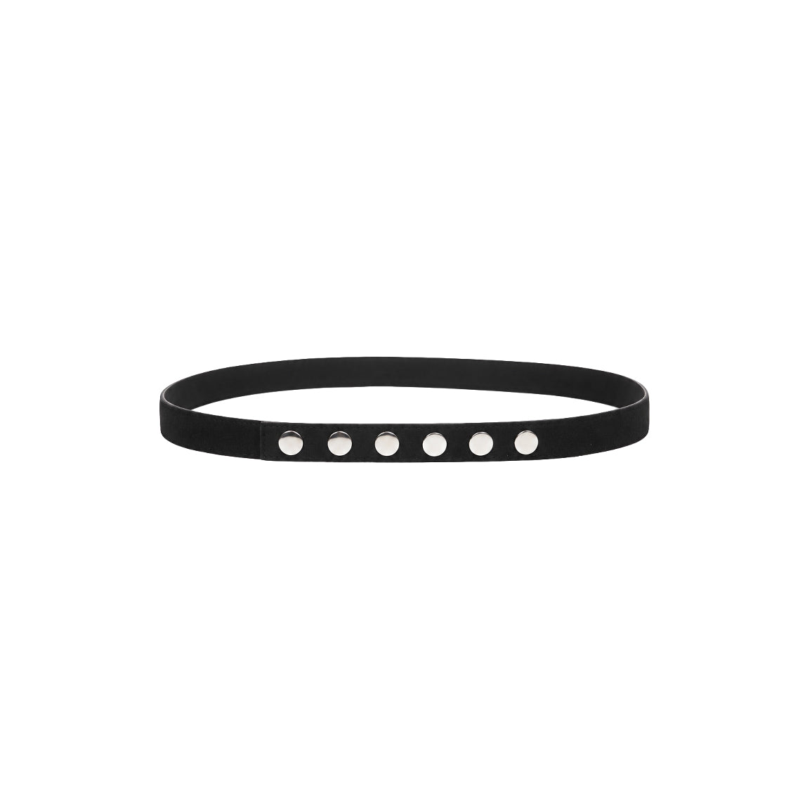 AT-647 Suede Studded Belt