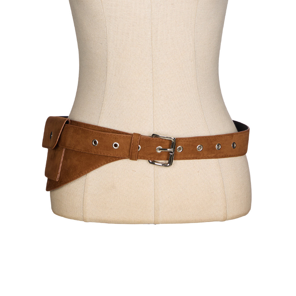 AT-648 Pocket Suede Belt