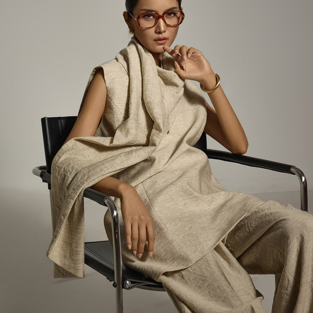 B3088 スカーフブラウス