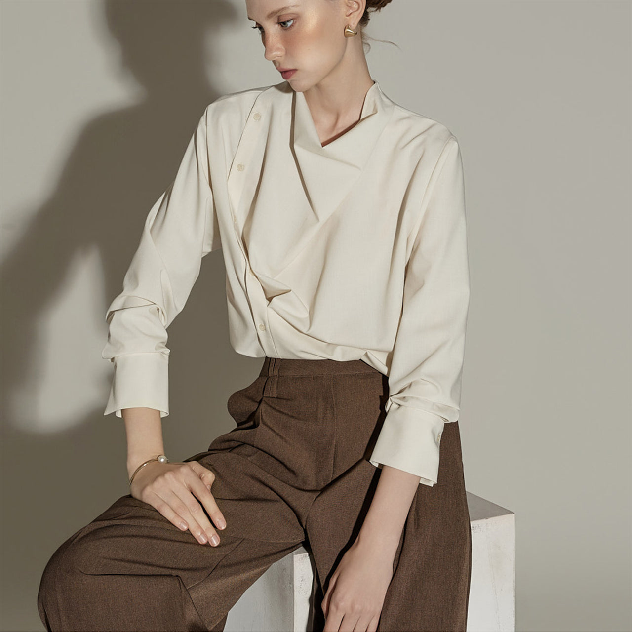 B3140 Shirts with Side Button