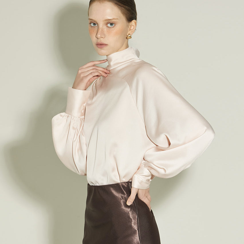 B3146 Satin Blouse