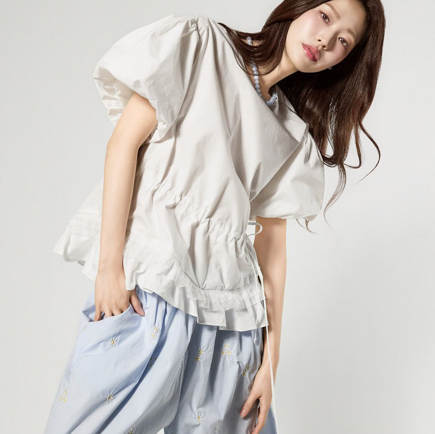 B3186 Puff Blouse