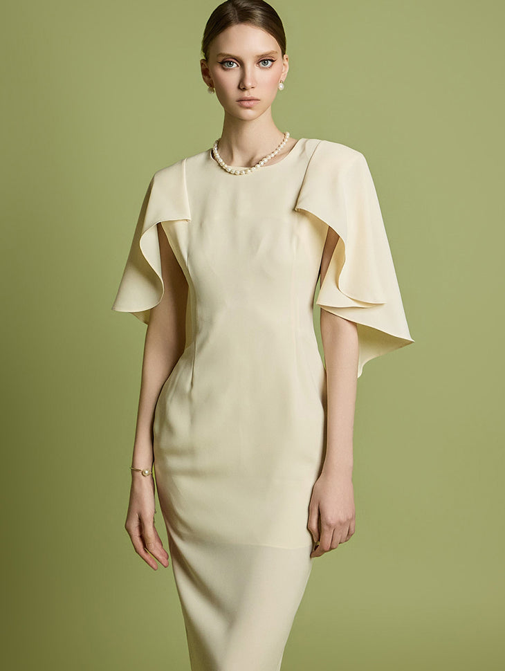 D5260 斗篷连衣裙