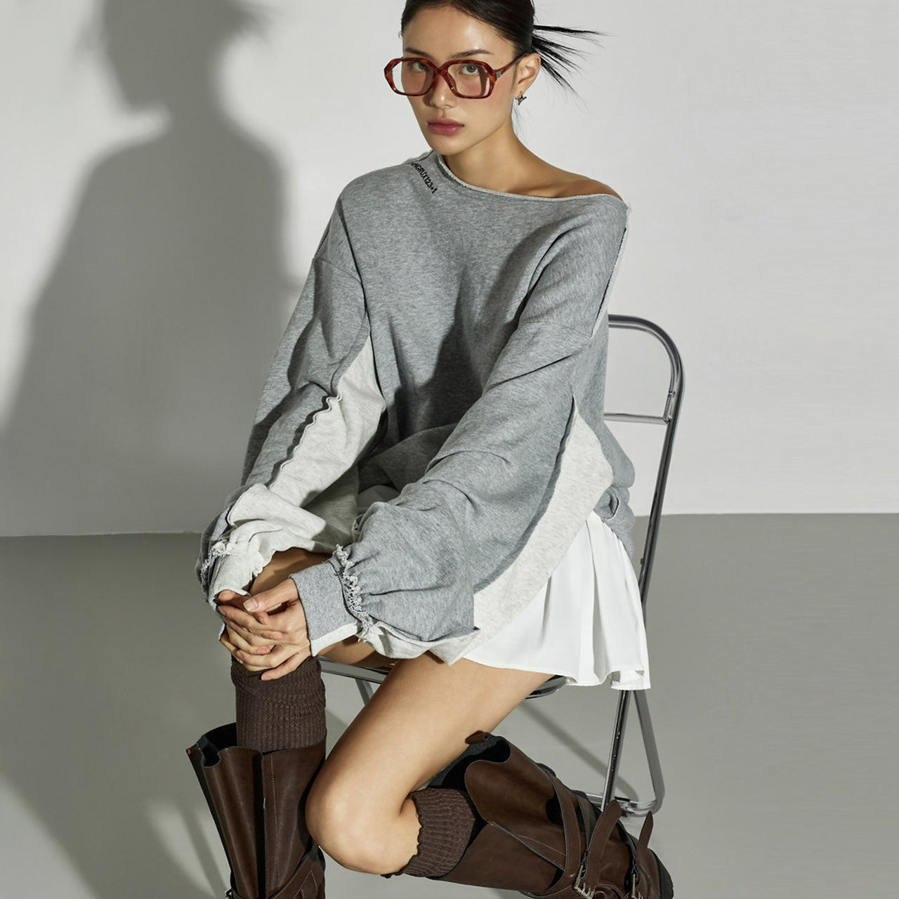 D5386 Sweatshirts and Shorts Set