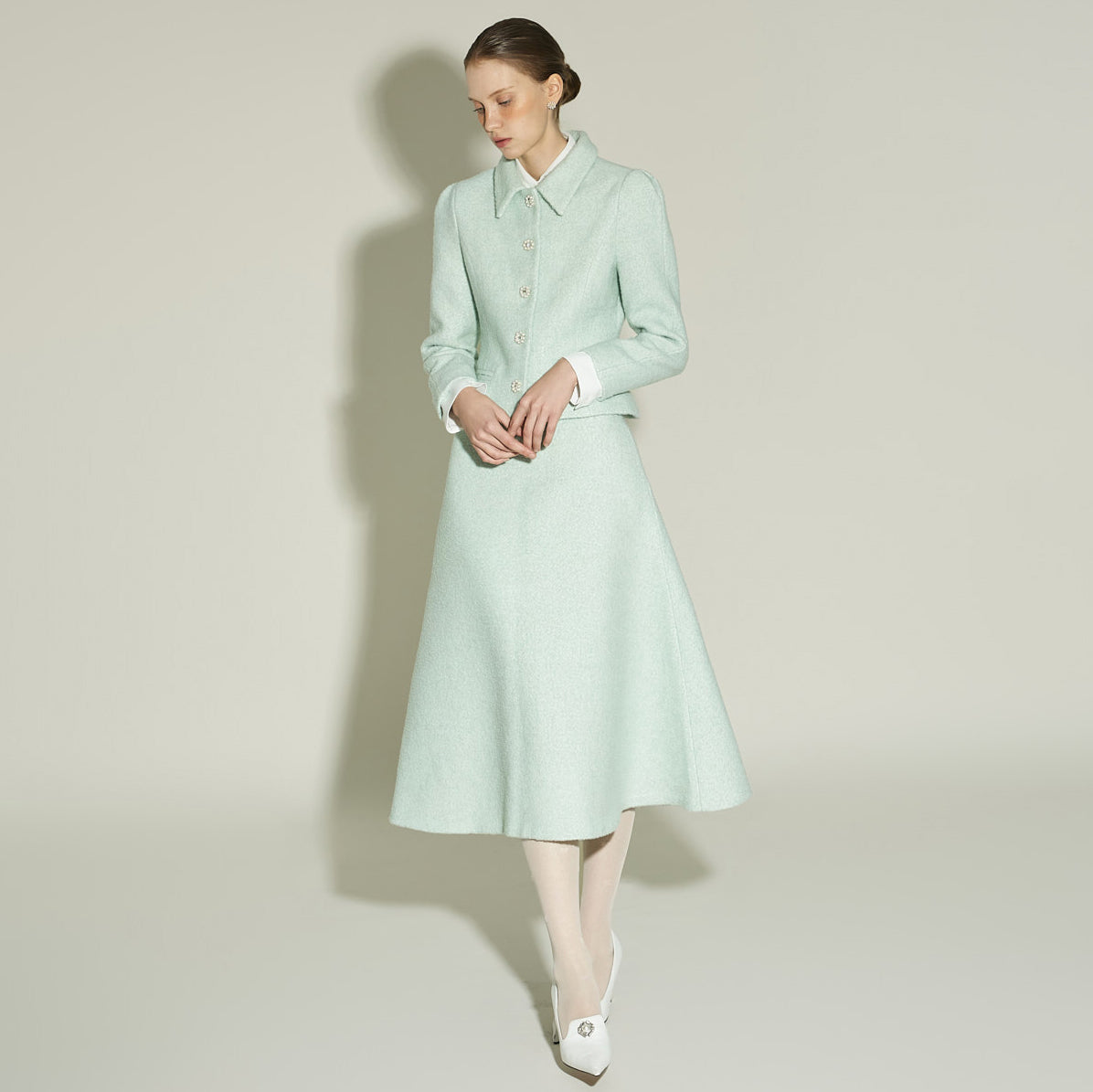 D5406 Wool Two-Piece