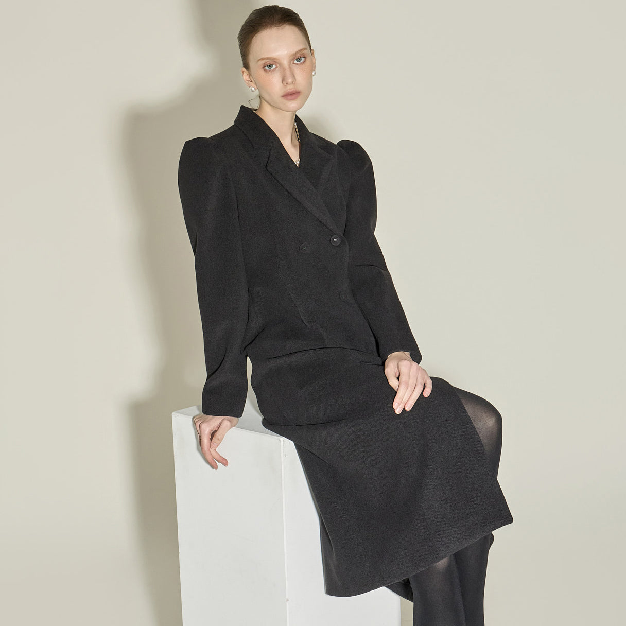 D5430 Puff Double Dress