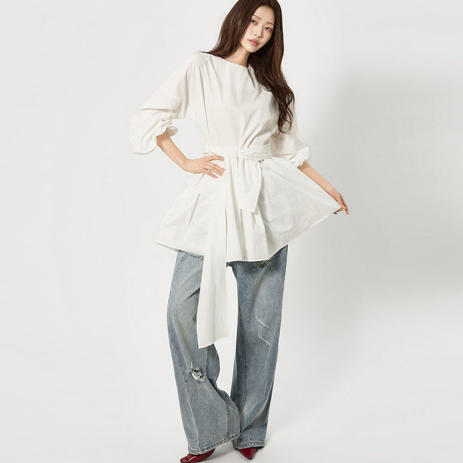 D5485 ストラップレイヤードドレス