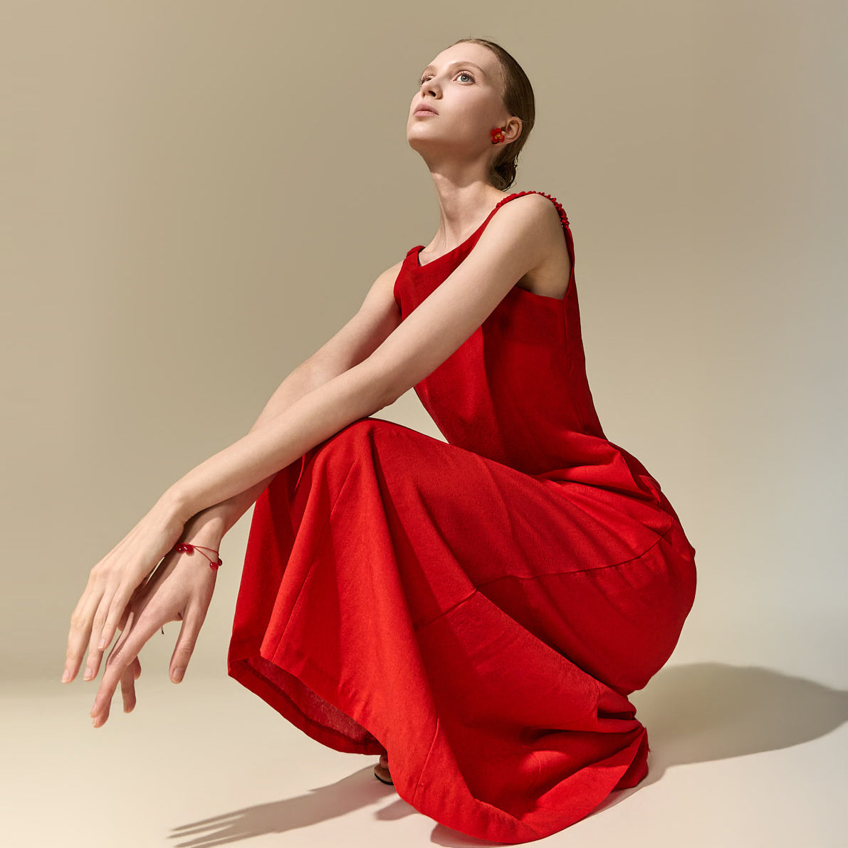 D5645 Sleeveless Dress