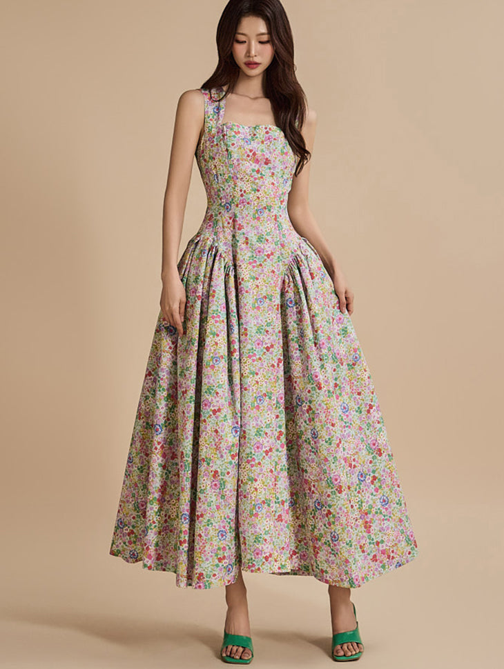 D9475 Floral Dress