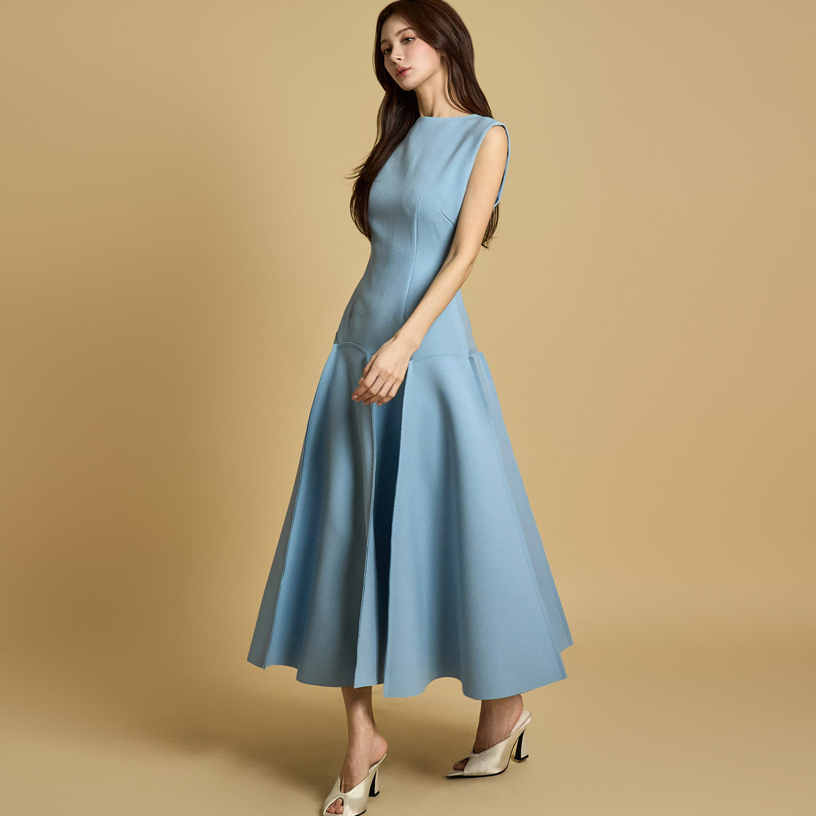 D9534 Flared Dress