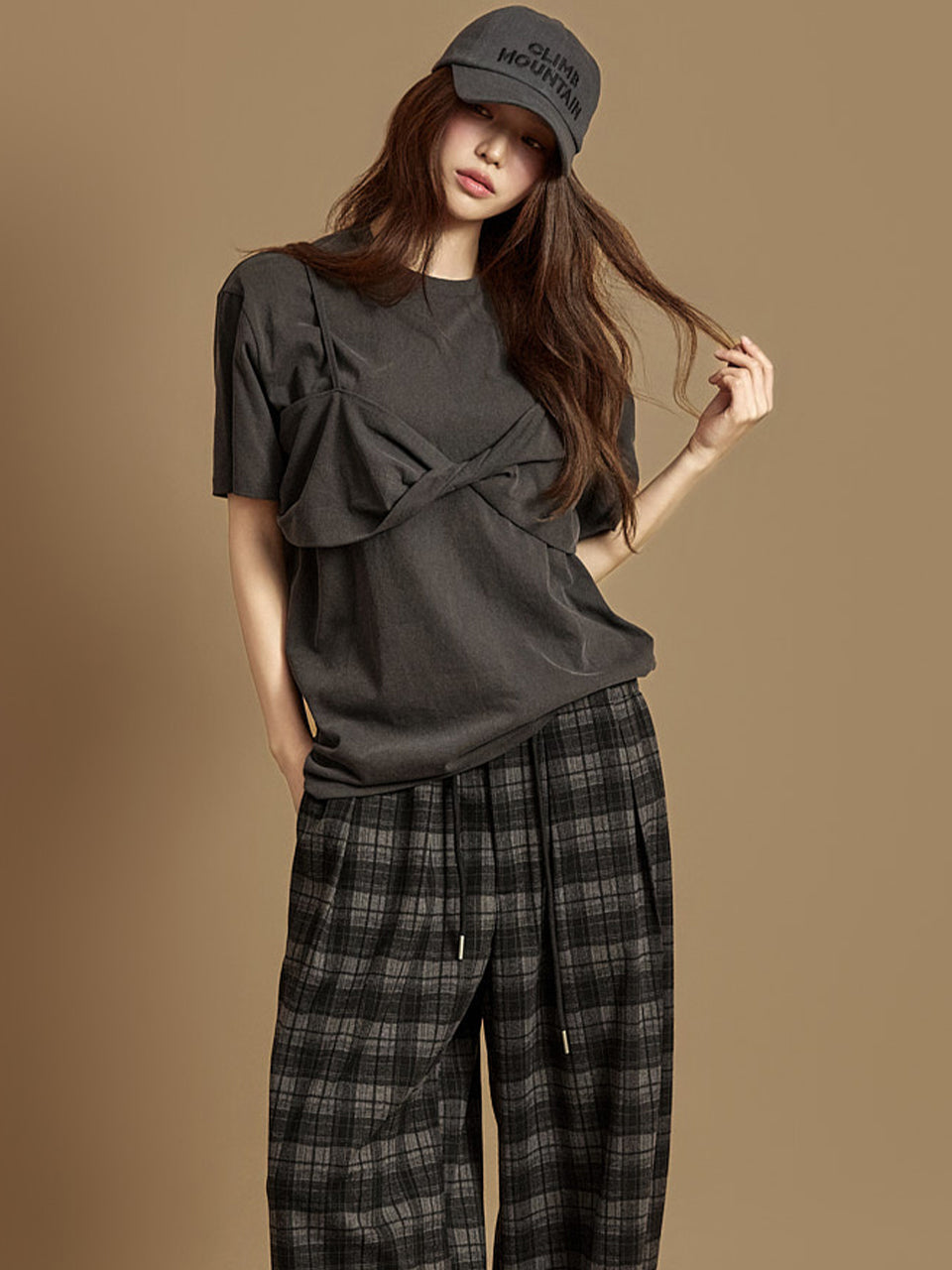 E4000 Bustier Layered Top