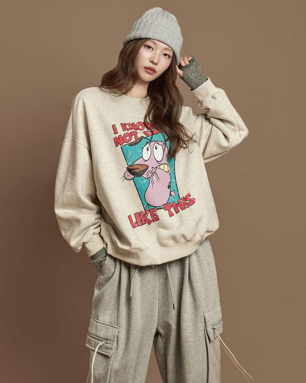 E4056 Printed Sweatshirts