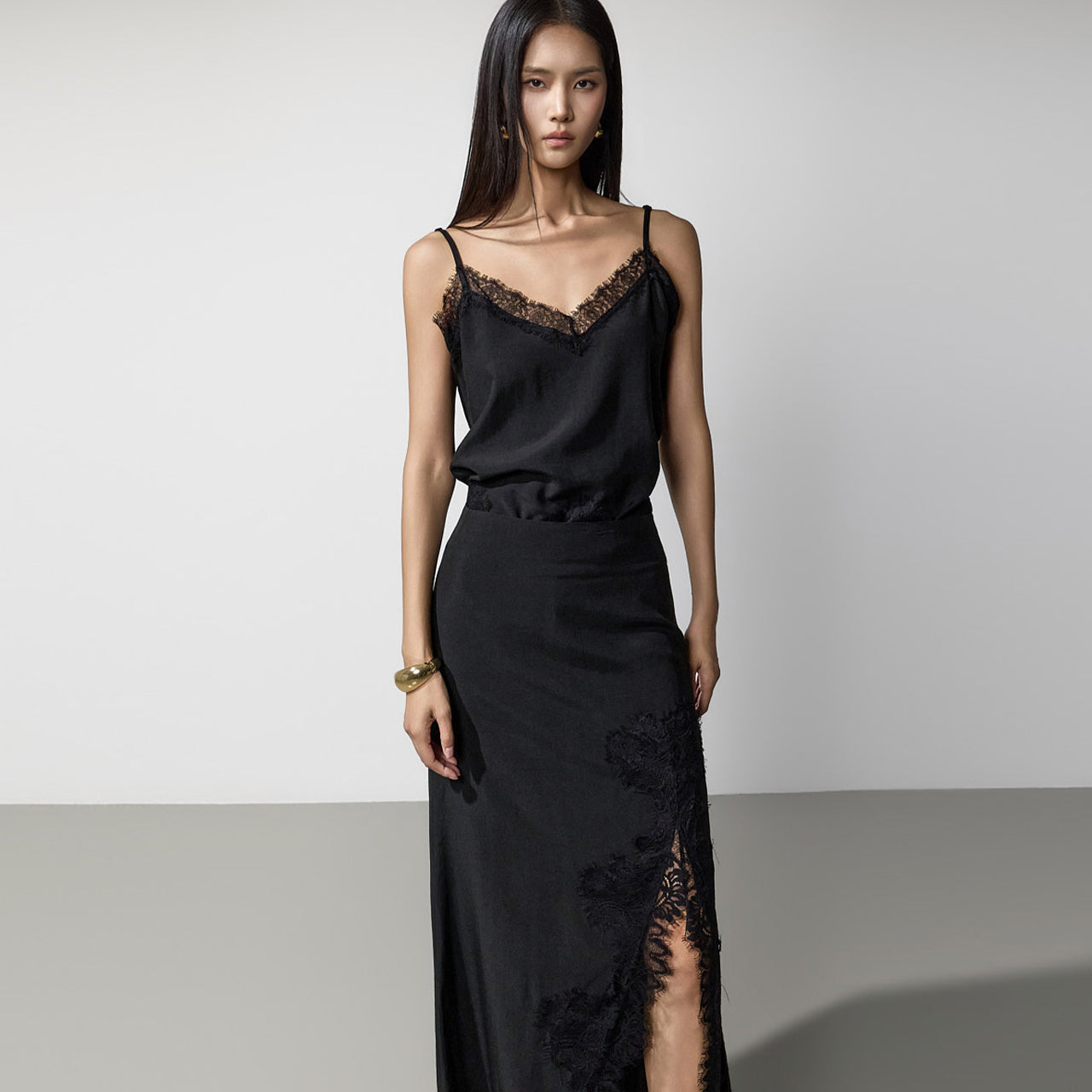 E4285 Lace Sleeveless Top