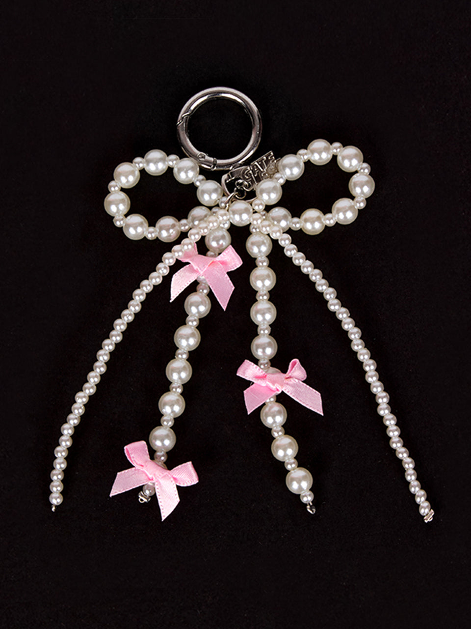 EC-223 Ribbon Pearl Key ring