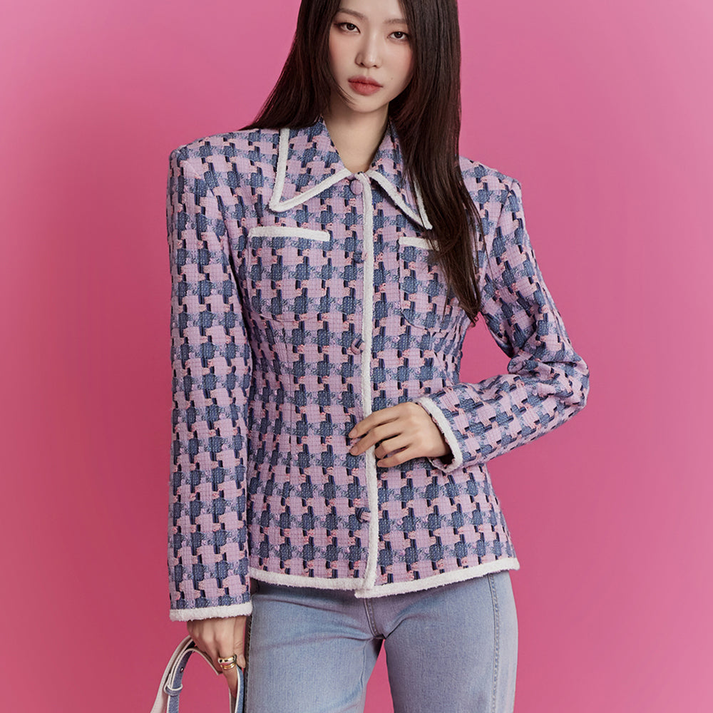 J2142 Denim Tweed Jacket