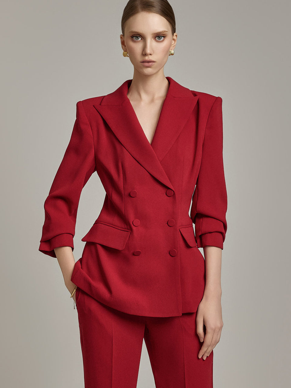 J2436 Double-Button Jacket